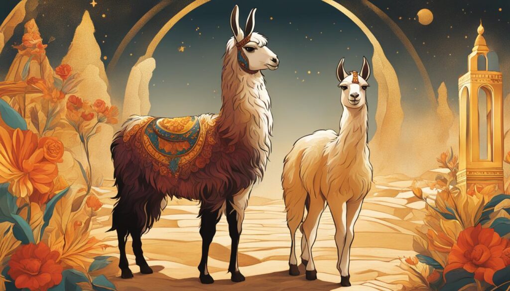 21:12 llama gemela