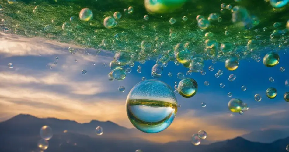 burbujas en el agua significado espiritual