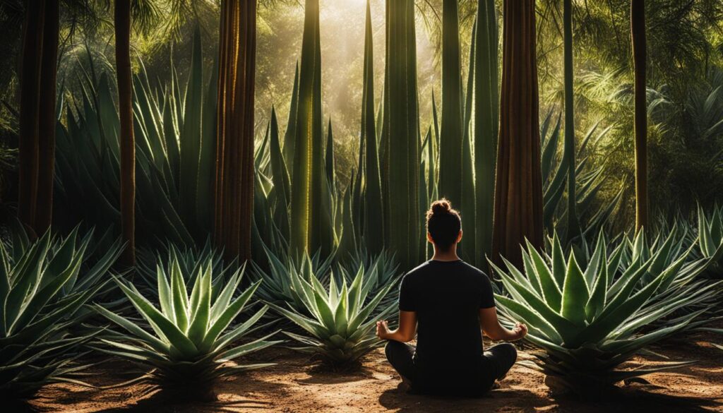 conexión espiritual con el aloe vera