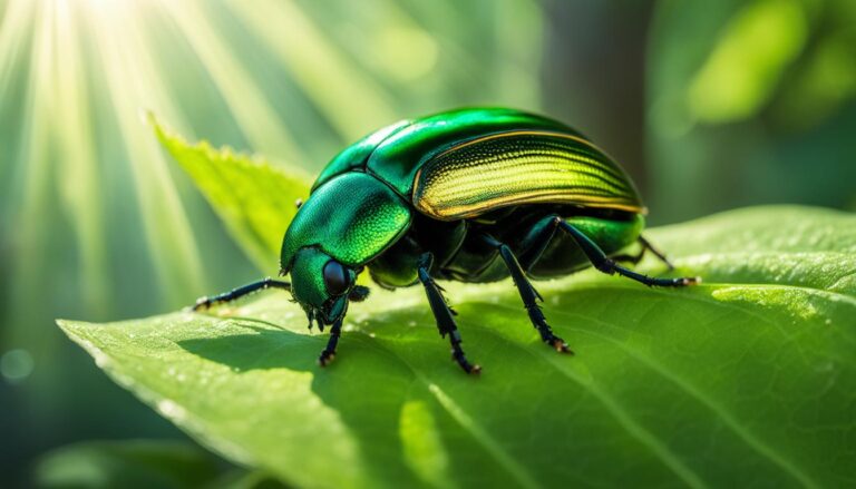 escarabajo verde significado espiritual