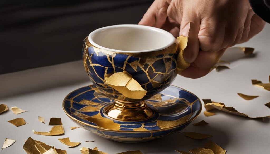 kintsugi aplicaciones en la vida cotidiana