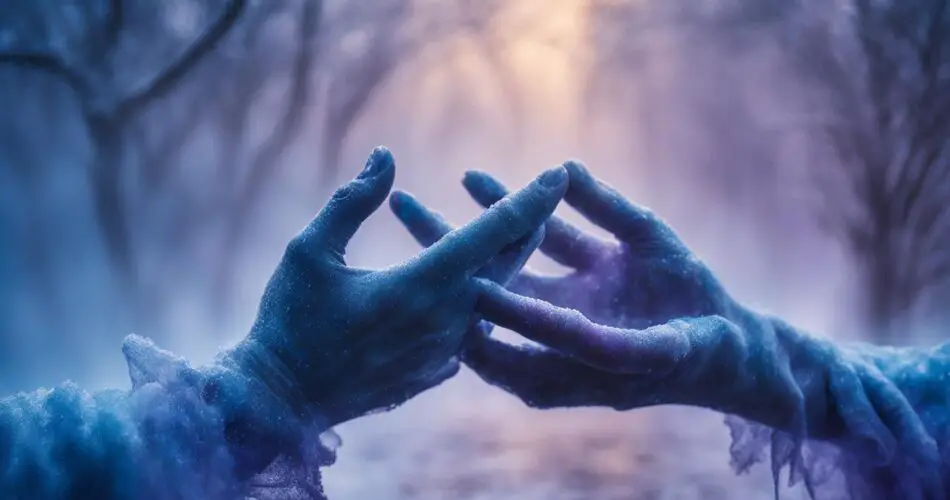 manos frías significado espiritual