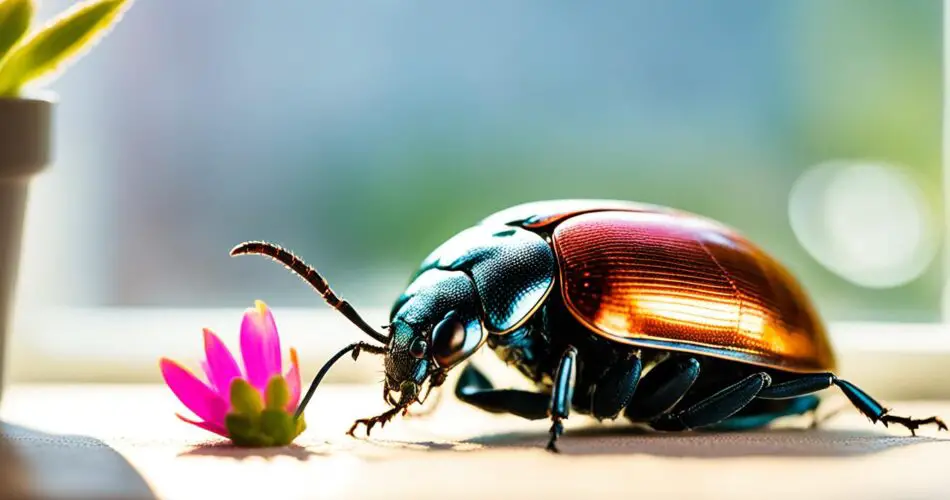 escarabajo en casa significado espiritual